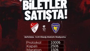 Elazığspor - Bucaspor 1928 maçı biletleri satışta